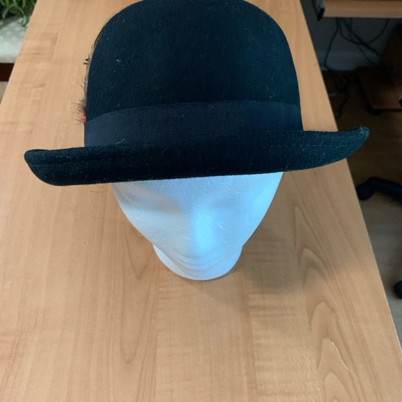 Hat woman’s fedora Apt.9 black with feather - Picture 3 of 5